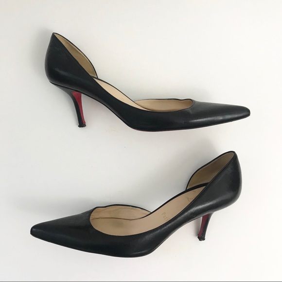 Christian Louboutin Shoes - Christian Louboutin Kitten Heel D’orsay pumps